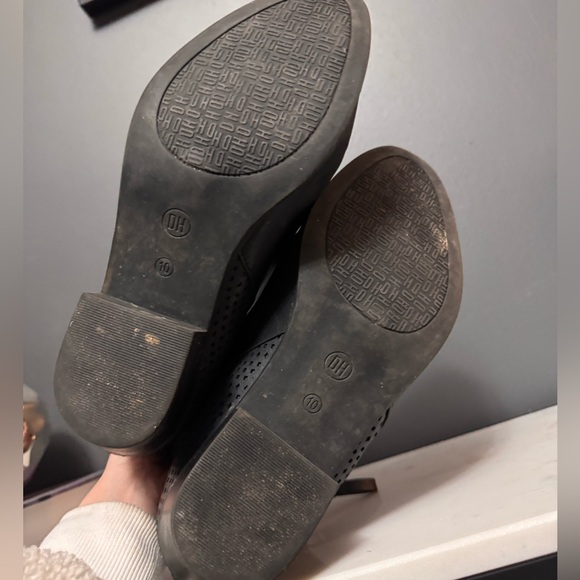 Denver Hayes Black Leather Boots - Picture 6 of 7